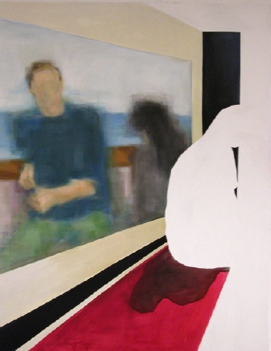 Sehnsucht, 2003, 150x200, &Ouml;l auf Leinwand